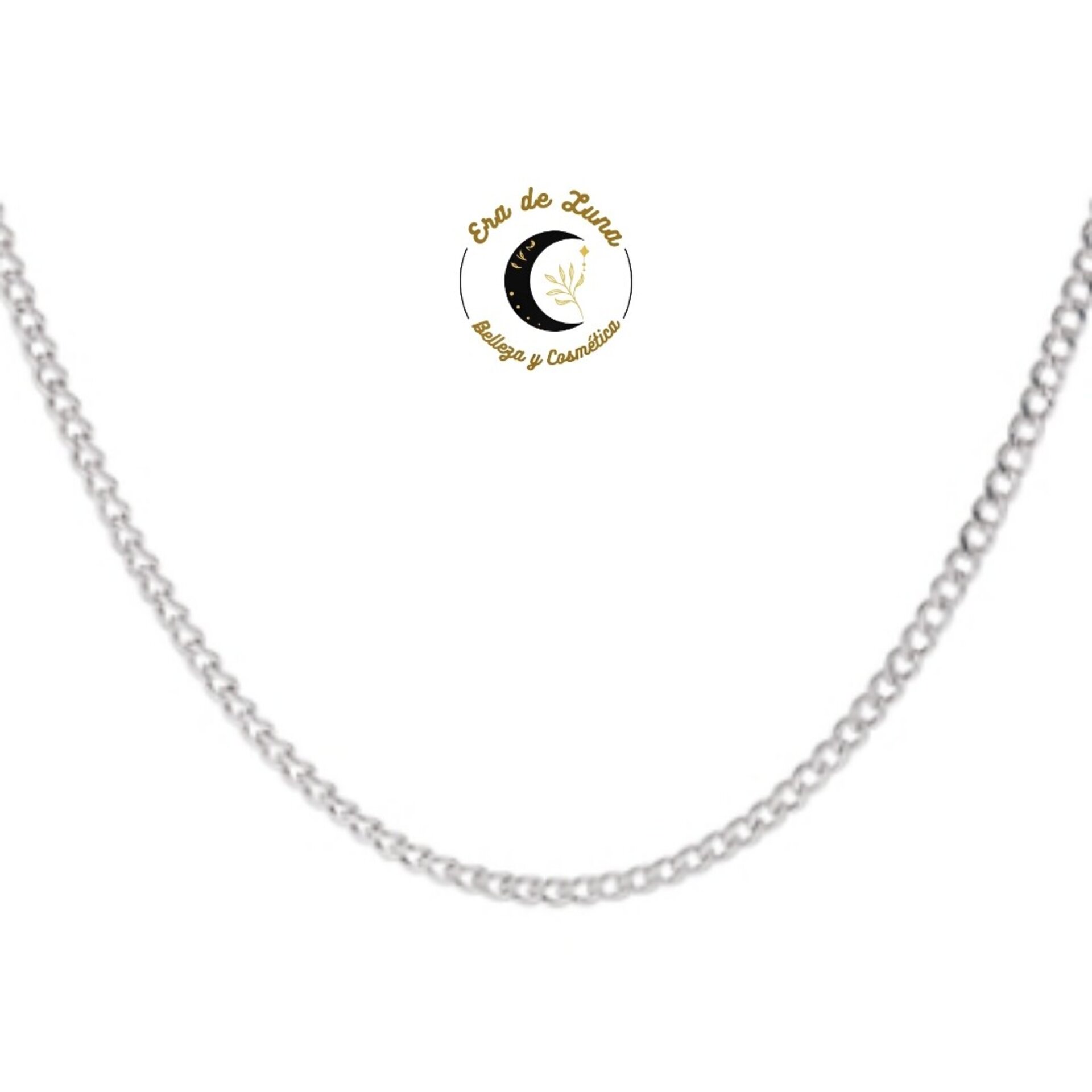 CADENA HOMBRE PLATA ESLABONES DOBLES, CRISTIAN LAY - 1