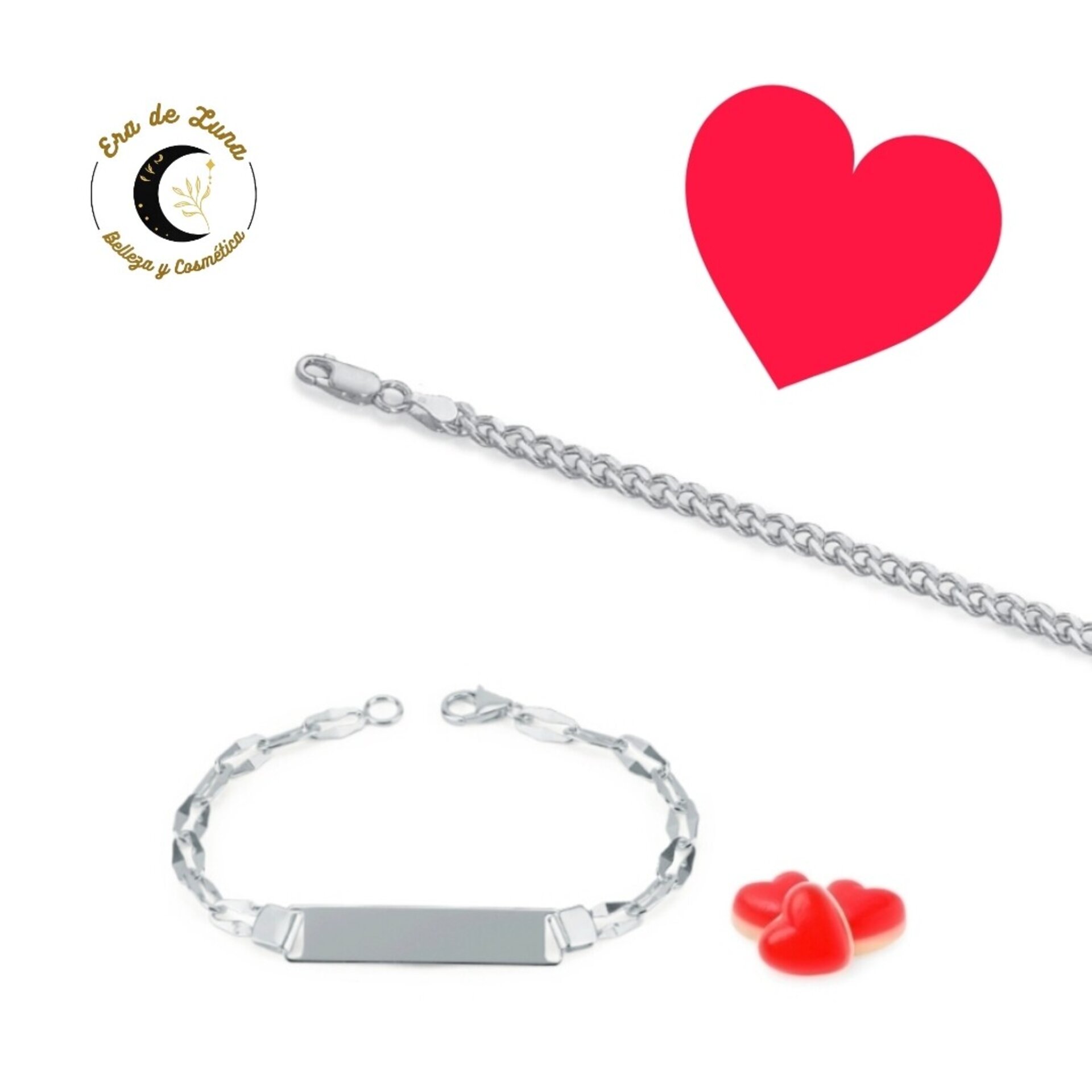 CADENA HOMBRE PLATA ESLABONES DOBLES, CRISTIAN LAY - 2